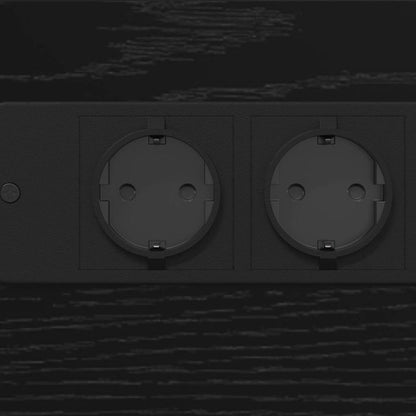 Nachttisch Schwarze Eiche 41,5 x 26 x 60,5 cm Holzwerkstoff