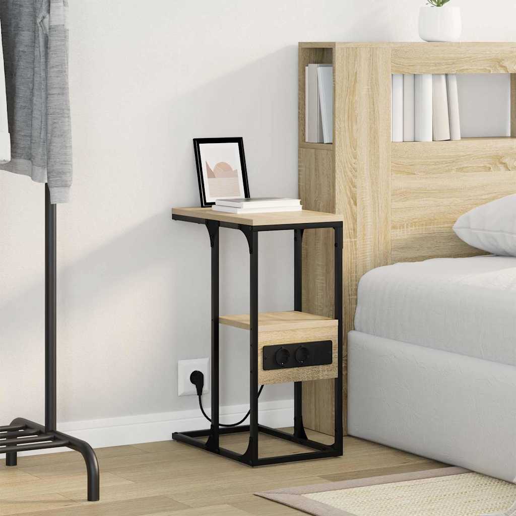 Nachttisch Sonoma Eiche 41,5 x 26 x 60,5 cm Holzwerkstoff