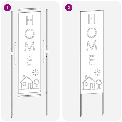 Garten Sichtschutz-Leinwand Olivgrün 32 x 140 cm