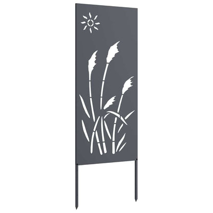 Garten Sichtschutz-Leinwand Anthrazit 50 x 140 cm