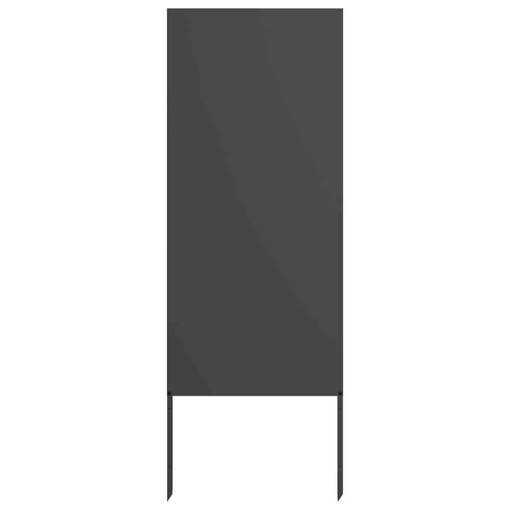 Garten Sichtschutz-Leinwand Schwarz 50 x 140 cm