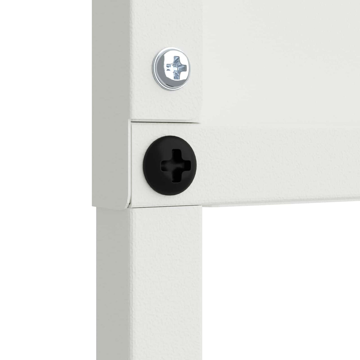 Garten Sichtschutz-Leinwand Weiß 50 x 140 cm