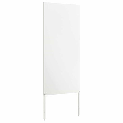 Garten Sichtschutz-Leinwand Weiß 50 x 140 cm