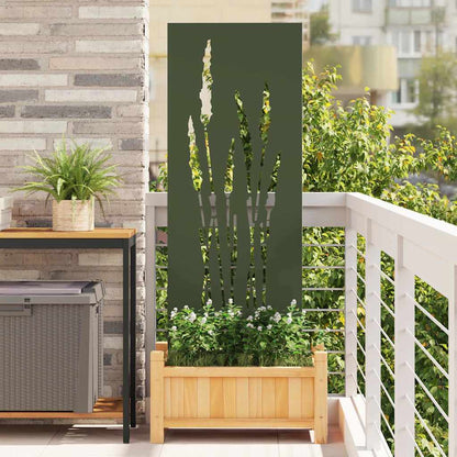 Garten dekoratives Panel Olivgrün 50 x 140 cm