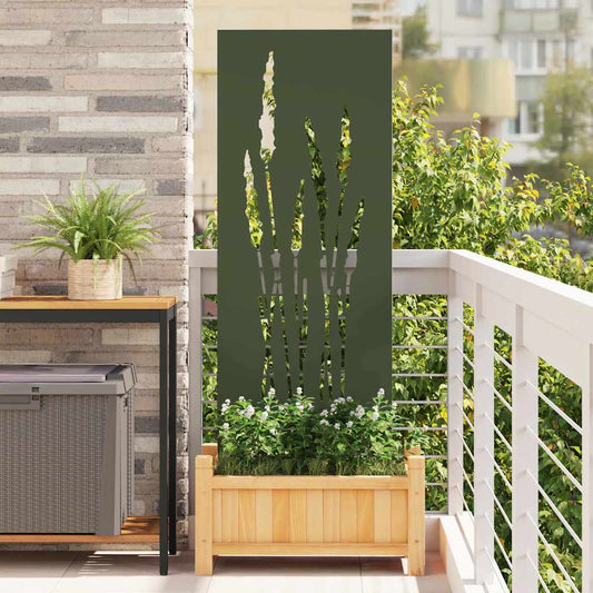 Garten dekoratives Panel Olivgrün 50 x 140 cm