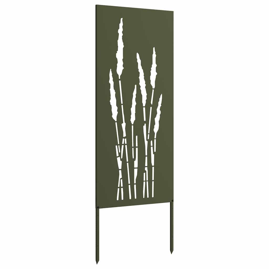 Garten dekoratives Panel Olivgrün 50 x 140 cm