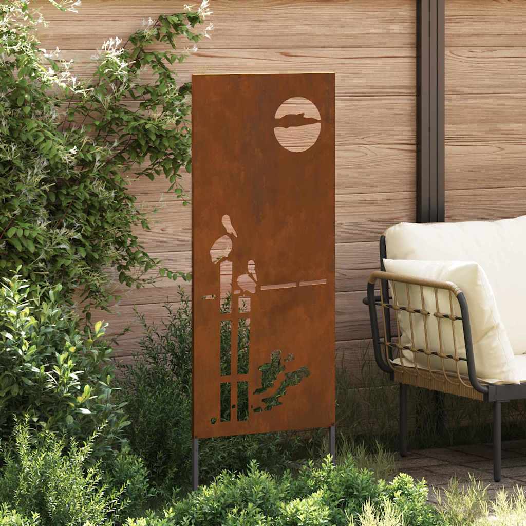 Garten dekoratives Panel Rostig 50 x 140 cm