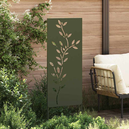 Garten dekoratives Panel Olivgrün 50 x 140 cm