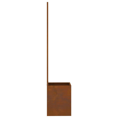 Garten Sichtschutz-Leinwand Rostig 32 x 140 cm