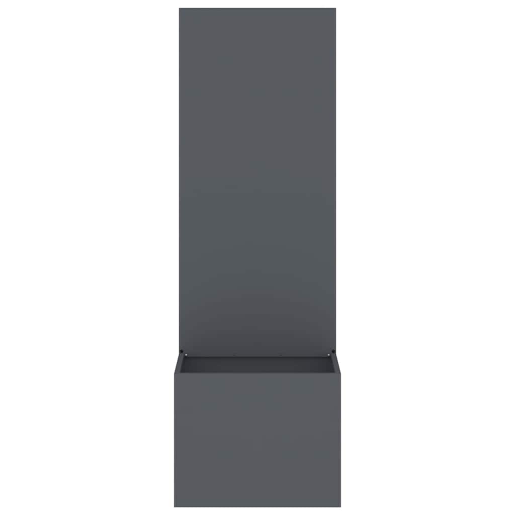 Garten Sichtschutz-Leinwand Anthrazit 50 x 140 cm