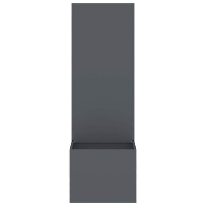 Garten Sichtschutz-Leinwand Anthrazit 50 x 140 cm