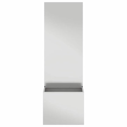 Garten Sichtschutz-Leinwand Silber 50 x 140 cm Verzinkter Stahl