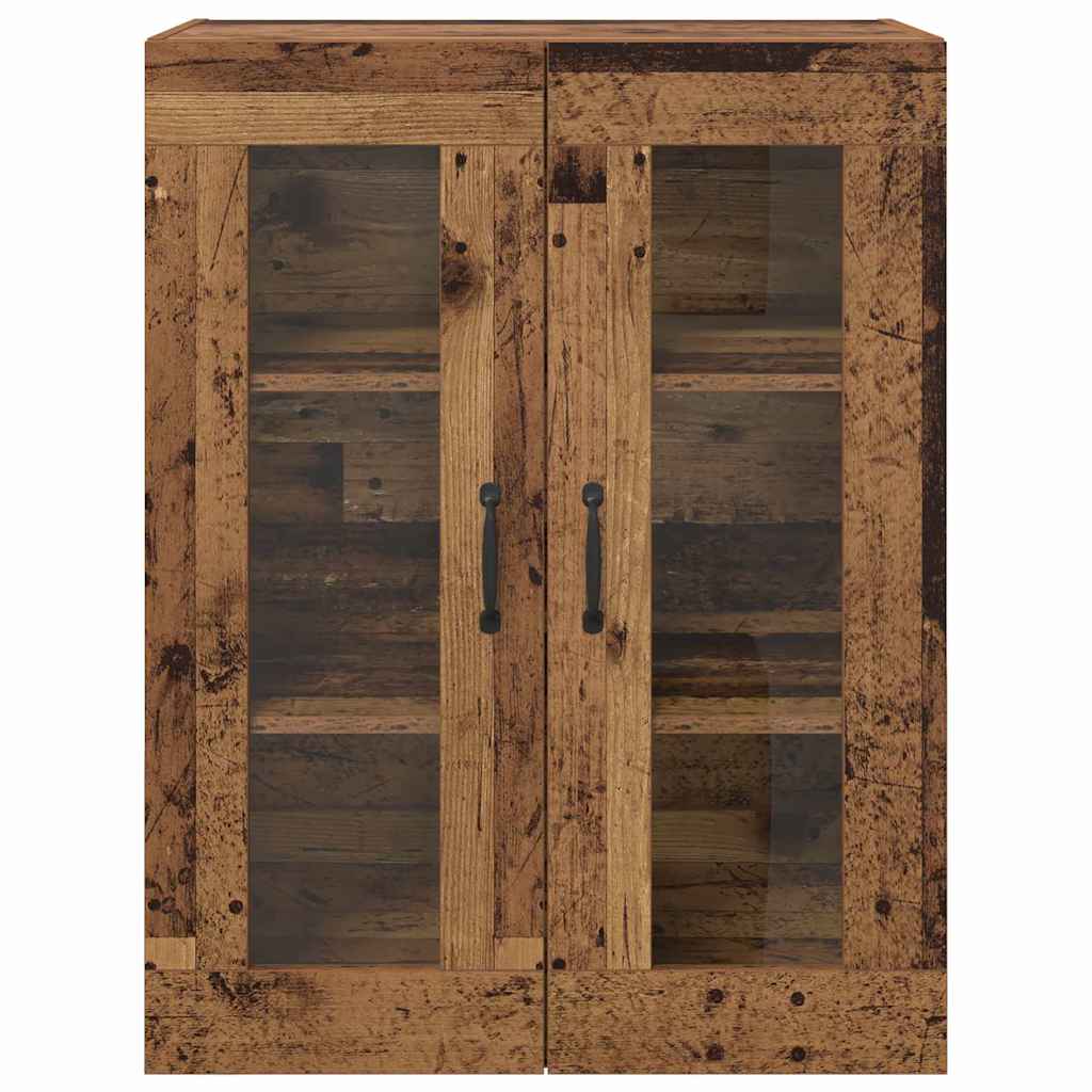 Hängeschrank Wandmontiert Braun 69.5 x 34 x 90 cm Holzwerkstoff