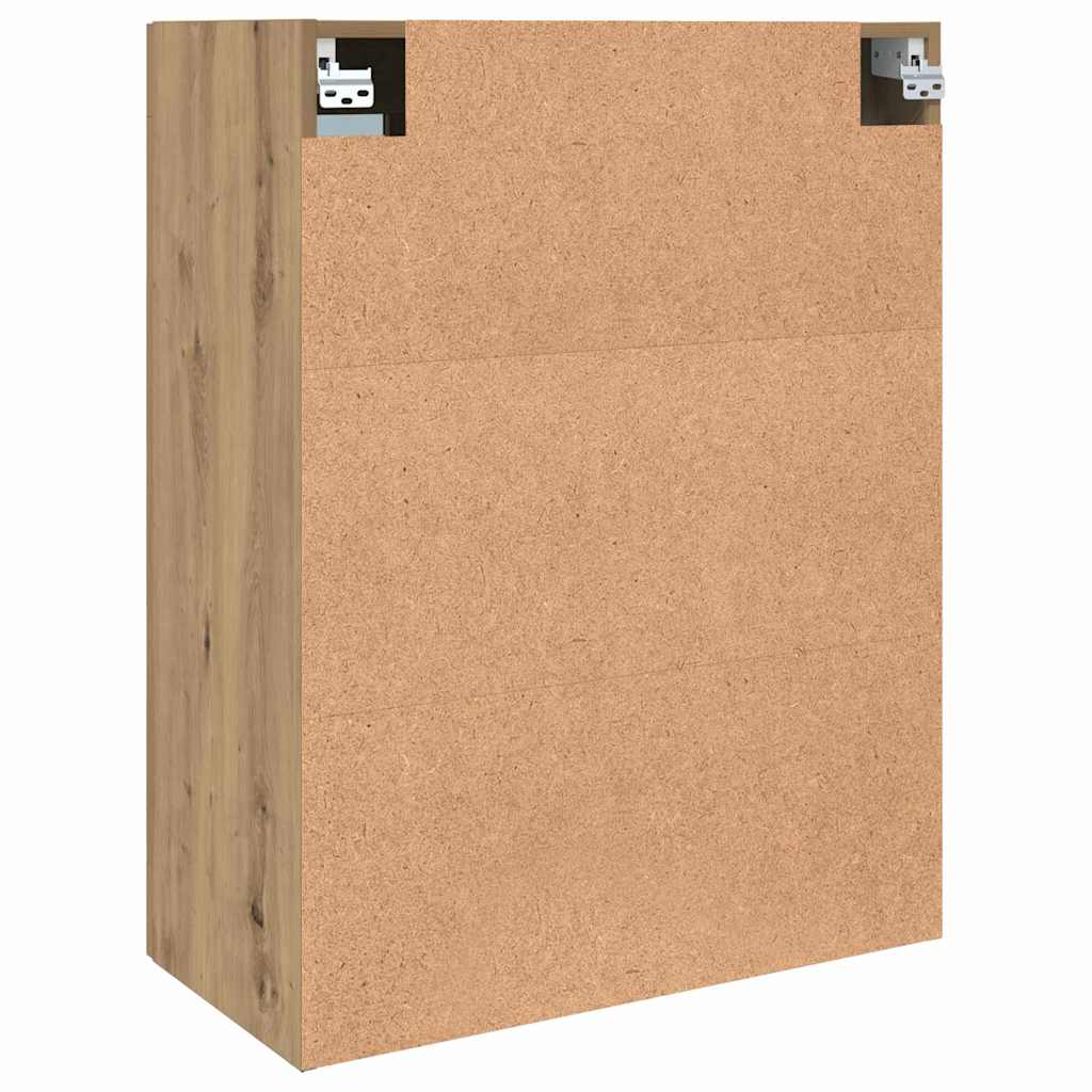 Hängeschrank Wandmontiert Braun 69.5 x 34 x 90 cm Holzwerkstoff