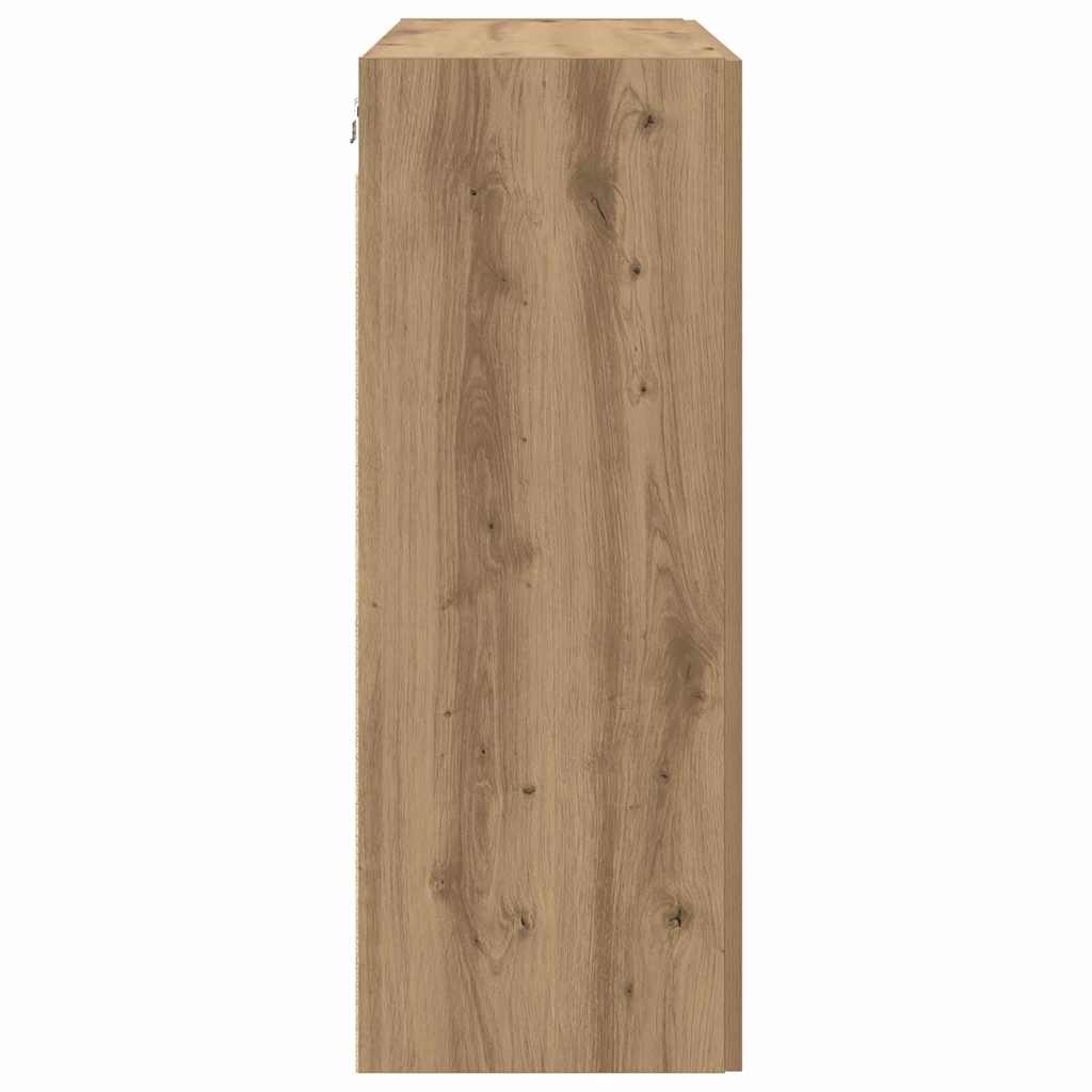 Hängeschrank Wandmontiert Braun 69.5 x 34 x 90 cm Holzwerkstoff