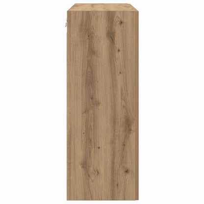 Hängeschrank Wandmontiert Braun 69.5 x 34 x 90 cm Holzwerkstoff