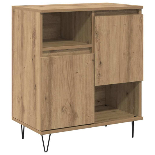 Sideboard Eiche handwerklich 60 x 35 x 70 cm Holzwerkstoff