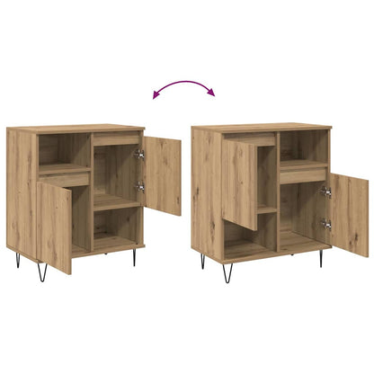Sideboard Artisan-Eiche 60 x 35 x 70 cm Holzwerkstoff