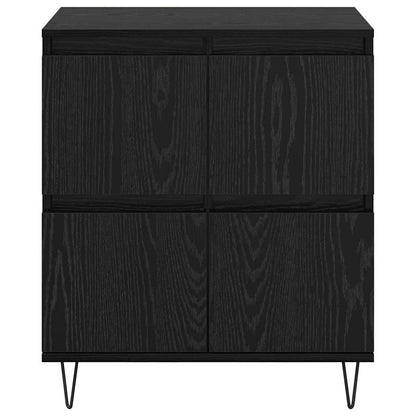 Sideboard Schwarz 60 x 35 x 70 cm Holzwerkstoff