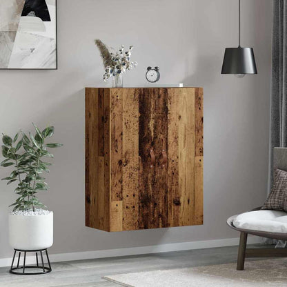 Wandschrank Braun 69.5 x 34 x 90 cm Holzwerkstoff