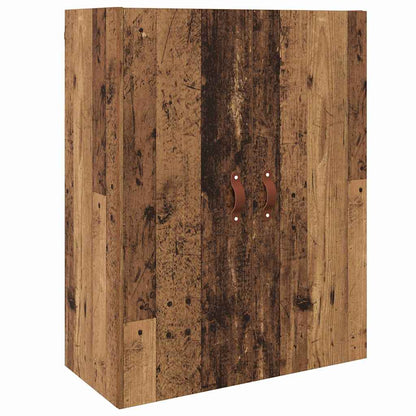 Wandschrank Braun 69.5 x 34 x 90 cm Holzwerkstoff