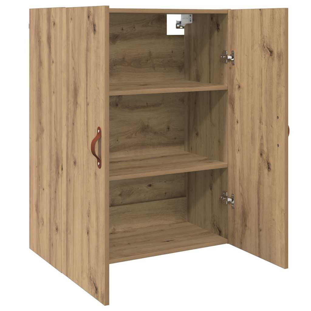 Wandschrank Braun 69.5 x 34 x 90 cm Holzwerkstoff