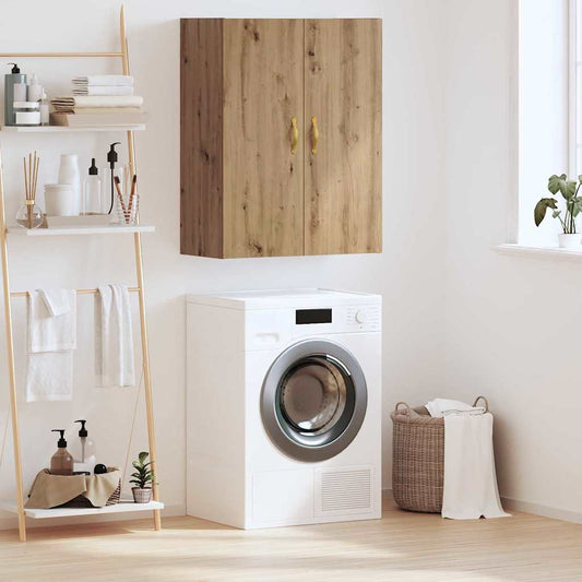 Wandschrank Artisan-Eiche 69.5 x 34 x 90 cm Holzwerkstoff