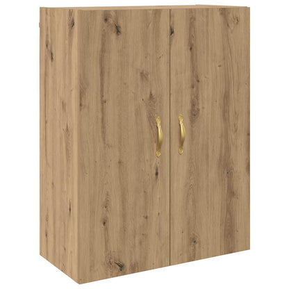 Wandschrank Artisan-Eiche 69.5 x 34 x 90 cm Holzwerkstoff