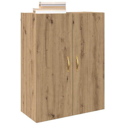 Wandschrank Artisan-Eiche 69.5 x 34 x 90 cm Holzwerkstoff
