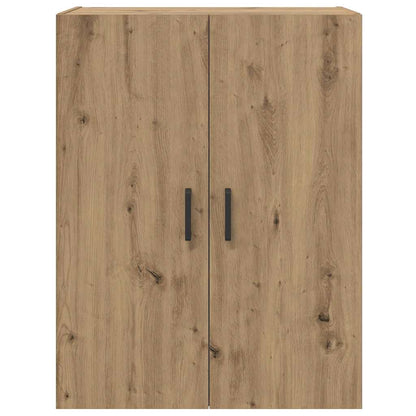 Wandschrank Wandmontiert Braun 69.5 x 34 x 90 cm Holzwerkstoff