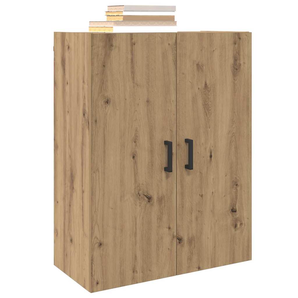 Wandschrank Wandmontiert Braun 69.5 x 34 x 90 cm Holzwerkstoff