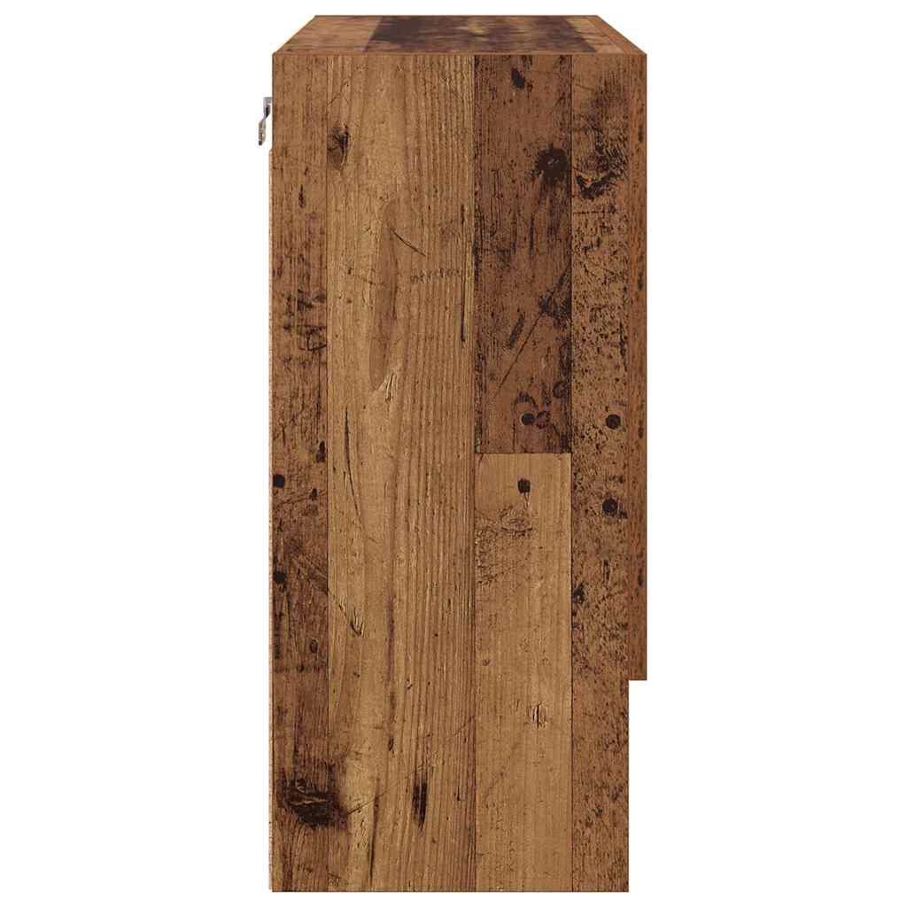 Wandschrank Wandmontiert Altholz 60 x 31 x 70 cm Holzwerkstoff