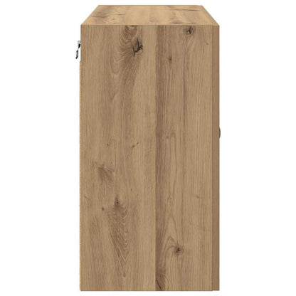 Wandschrank Artisan-Eiche 60 x 31 x 60 cm Holzwerkstoff