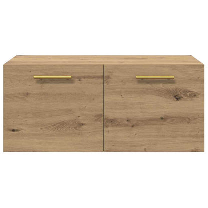 Wandschrank Artisan-Eiche 80 x 36.5 x 35 cm Holzwerkstoff