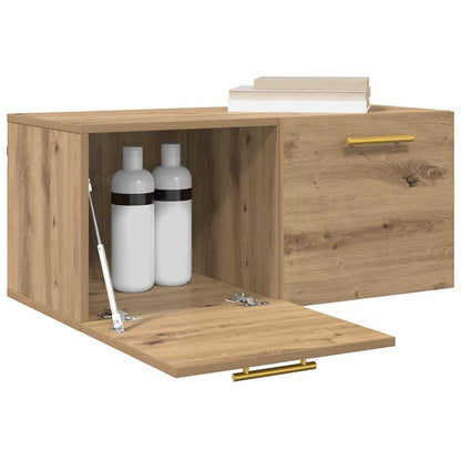 Wandschrank Artisan-Eiche 80 x 36.5 x 35 cm Holzwerkstoff