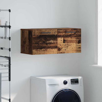 Wandschrank Altholz 80 x 36.5 x 35 cm Holzwerkstoff