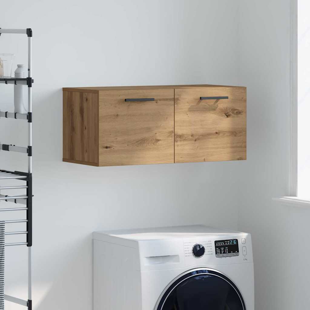 Wandschrank Artisan-Eiche 80 x 36.5 x 35 cm Holzwerkstoff