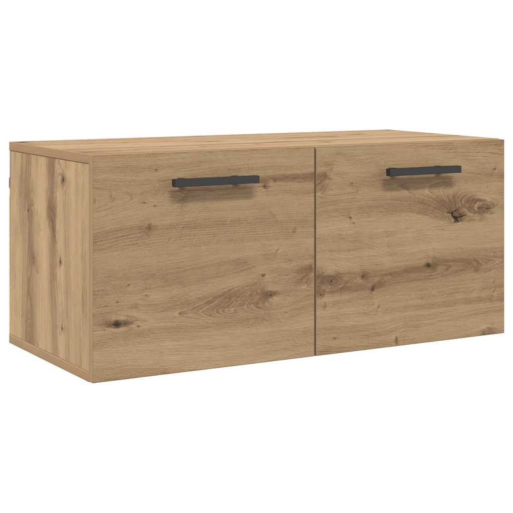 Wandschrank Artisan-Eiche 80 x 36.5 x 35 cm Holzwerkstoff