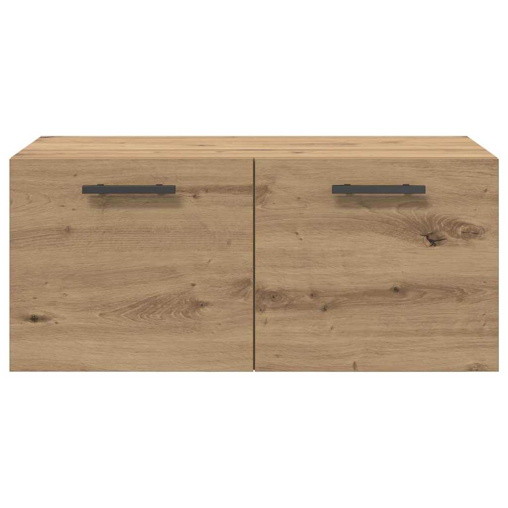 Wandschrank Artisan-Eiche 80 x 36.5 x 35 cm Holzwerkstoff