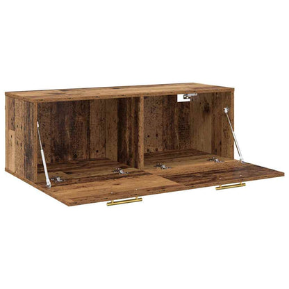 Wandschrank Altholz 100 x 36,5 x 35 cm Holzwerkstoff