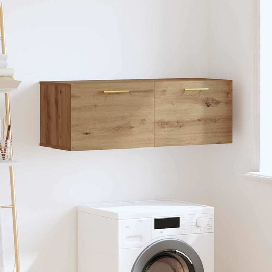 Wandschrank Artisan-Eiche 100 x 36,5 x 35 cm Holzwerkstoff