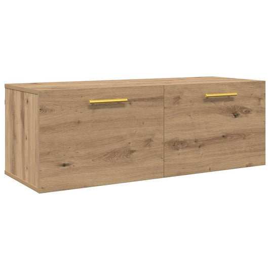 Wandschrank Artisan-Eiche 100 x 36,5 x 35 cm Holzwerkstoff