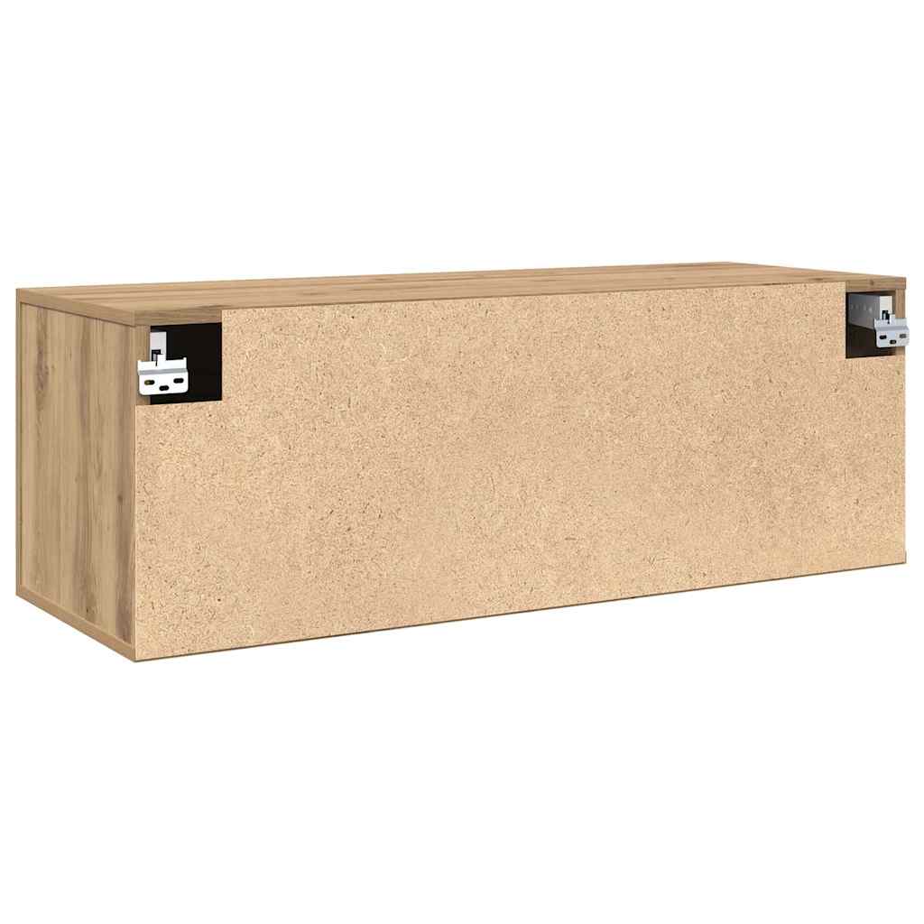 Wandschrank Artisan-Eiche 100 x 36,5 x 35 cm Holzwerkstoff