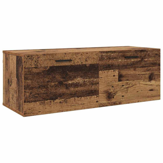 Wandschrank Altholz 100 x 36,5 x 35 cm Holzwerkstoff