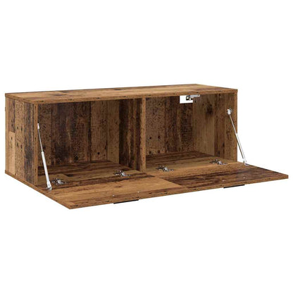 Wandschrank Altholz 100 x 36,5 x 35 cm Holzwerkstoff