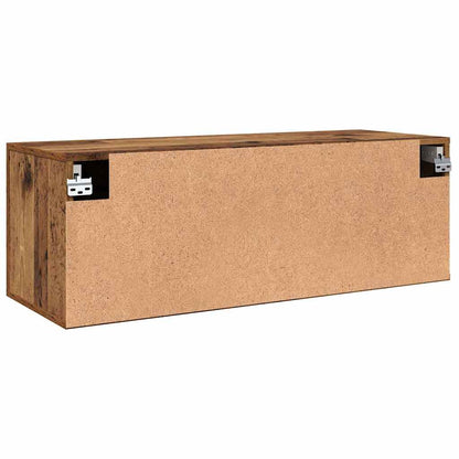 Wandschrank Altholz 100 x 36,5 x 35 cm Holzwerkstoff