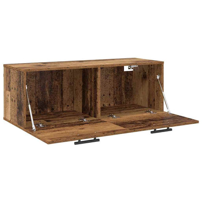 Wandschrank Altholz 100 x 36,5 x 35 cm Holzwerkstoff