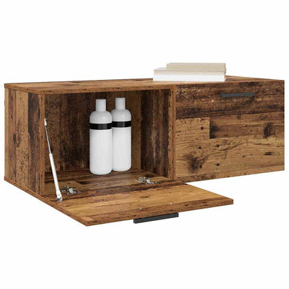 Wandschrank Altholz 100 x 36,5 x 35 cm Holzwerkstoff