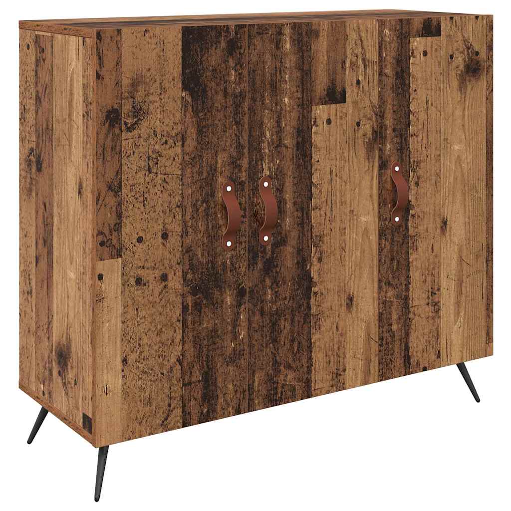 Sideboard Braun 90 x 34 x 80 cm Holzwerkstoff