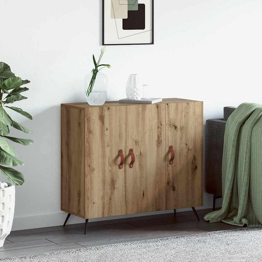 Sideboard Braun 90 x 34 x 80 cm Holzwerkstoff